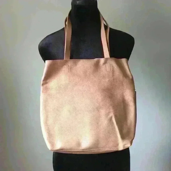 Tan Large Crossbody Bag$Mossimo Supply Co. - Picture 4 of 5